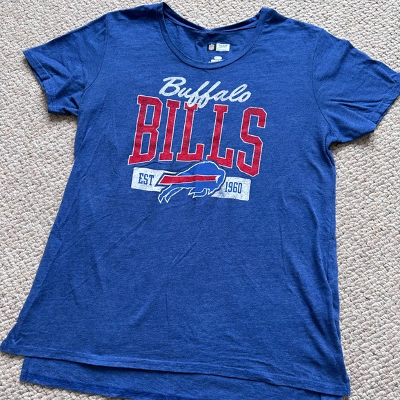 Women’s Buffalo Bills Blue T-Shirt -Large - Picture 2 of 8